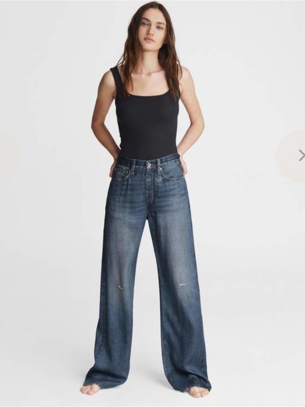 NWT rag & bone redwood liquid miramar pants 34